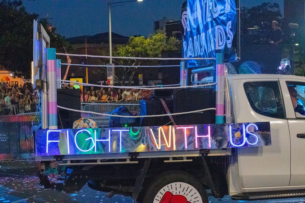 Sydney Australia LGBTQ Mardi Gras parade public celebration 2025