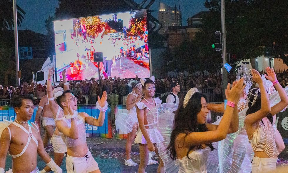 Sydney Australia LGBTQ Mardi Gras parade public celebration 2025