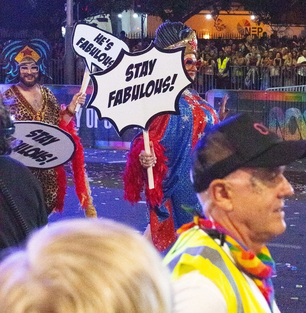 Sydney Australia LGBTQ Mardi Gras parade public celebration 2025