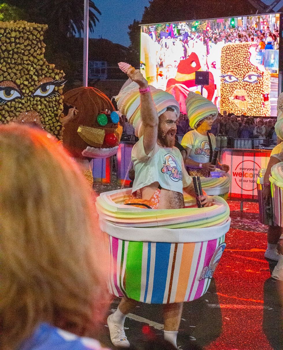 Sydney Australia LGBTQ Mardi Gras parade public celebration 2025