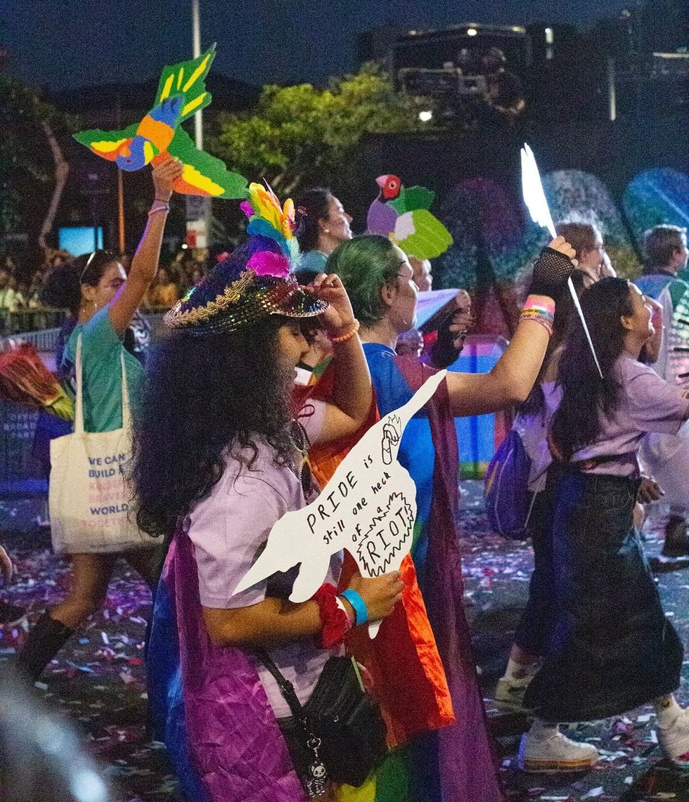 Sydney Australia LGBTQ Mardi Gras parade public celebration 2025