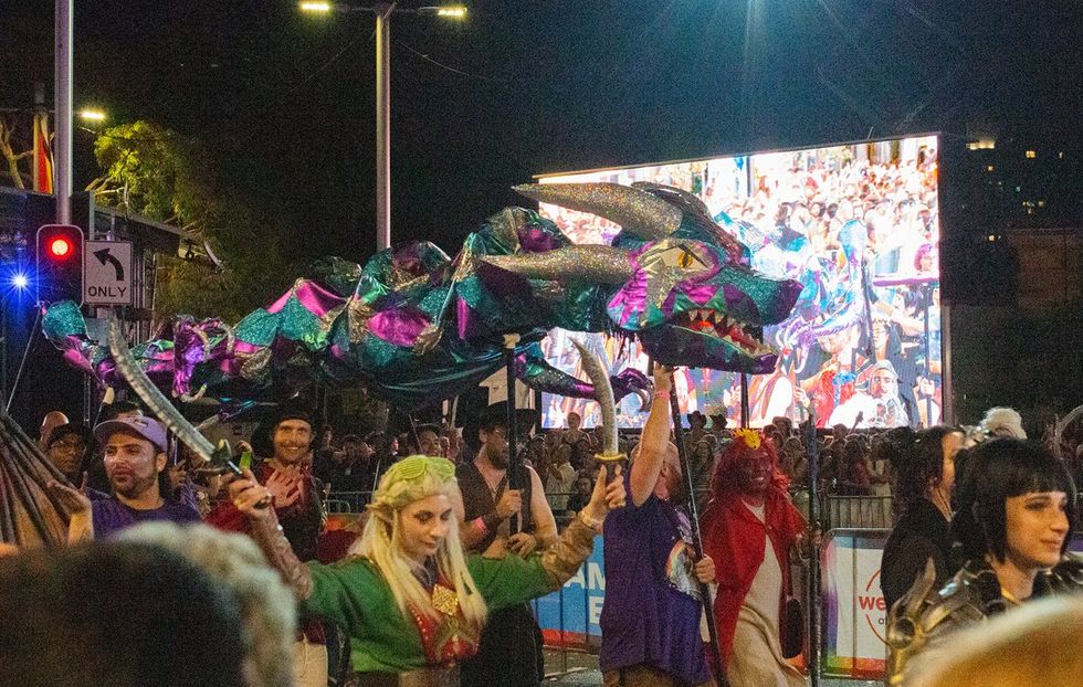 Sydney Australia LGBTQ Mardi Gras parade public celebration 2025