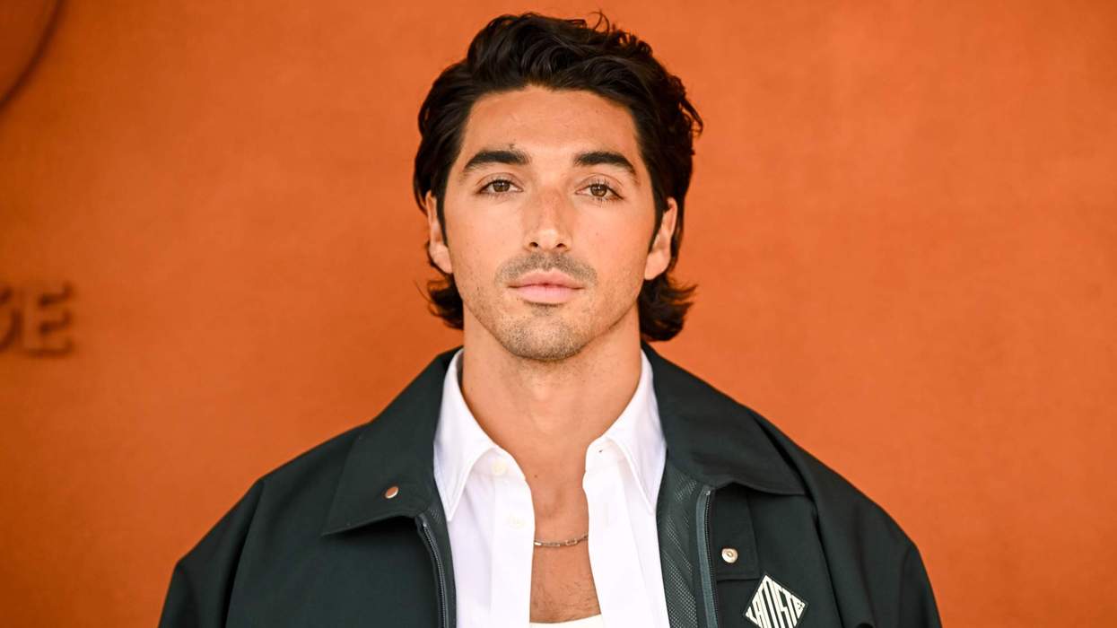 Taylor Zakhar Perez attends the 2025 French Open.