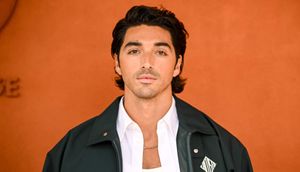 T​aylor Zakhar Perez rocks tight white briefs in sexy new magazine spread