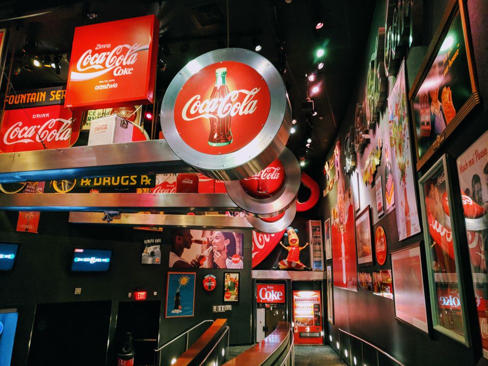 Take a colorful walk through Coca-Cola history