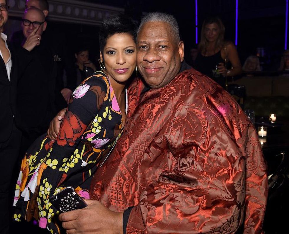 Tamron Hall and André Leon Talley