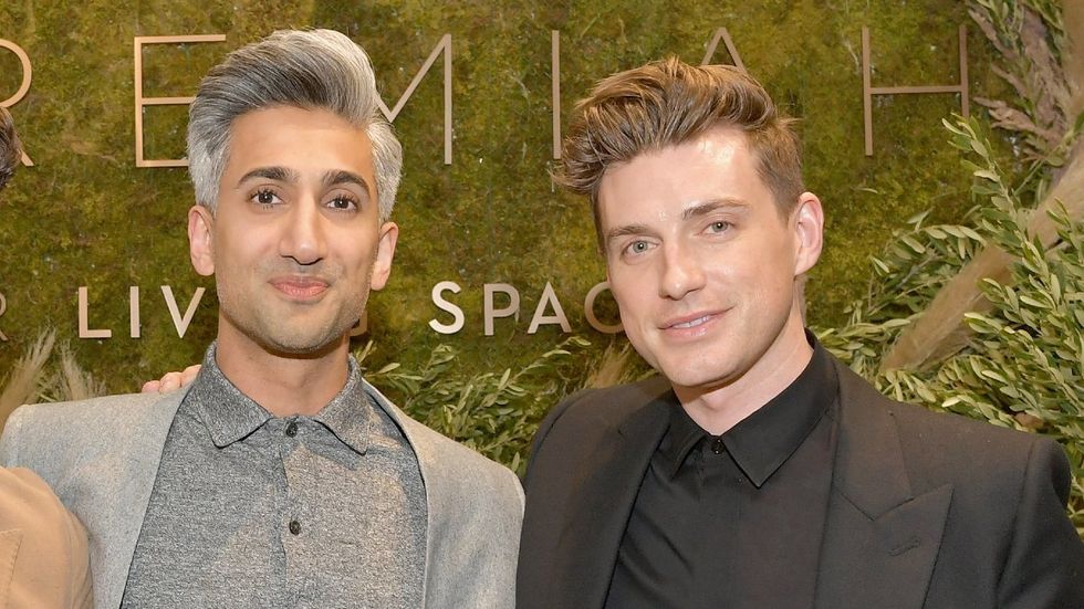 Tan France and Jeremiah Brent