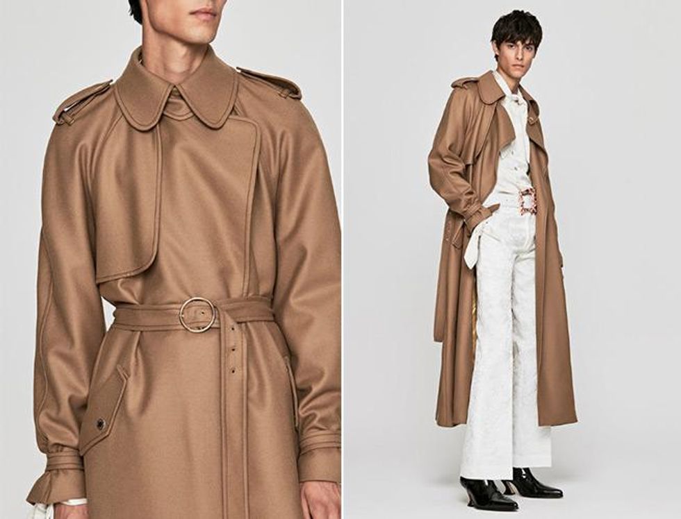 Tan Trenchcoat around $1,500