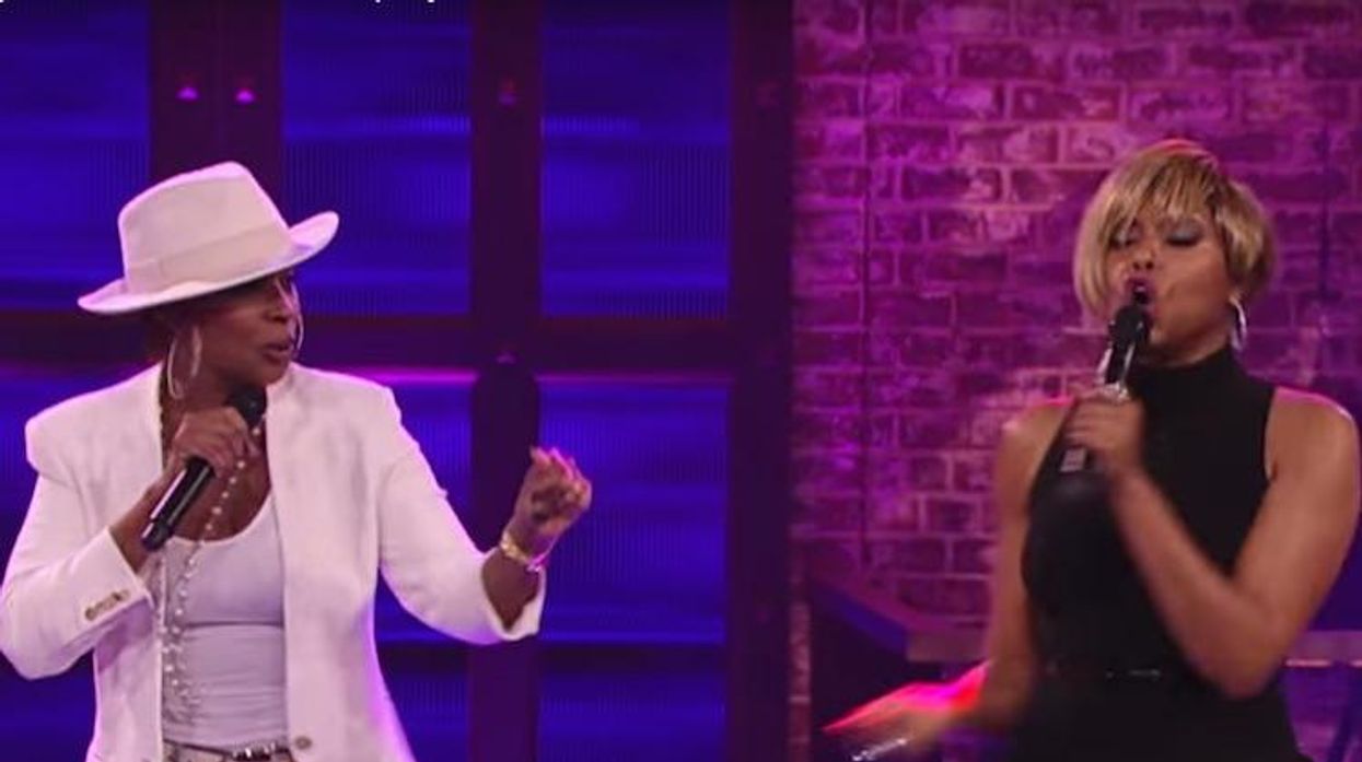 taraji p henson mary j blige lip sync battle