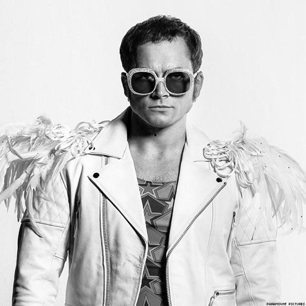 Taron Egerton as Sir Elton John in 'Rocketman'