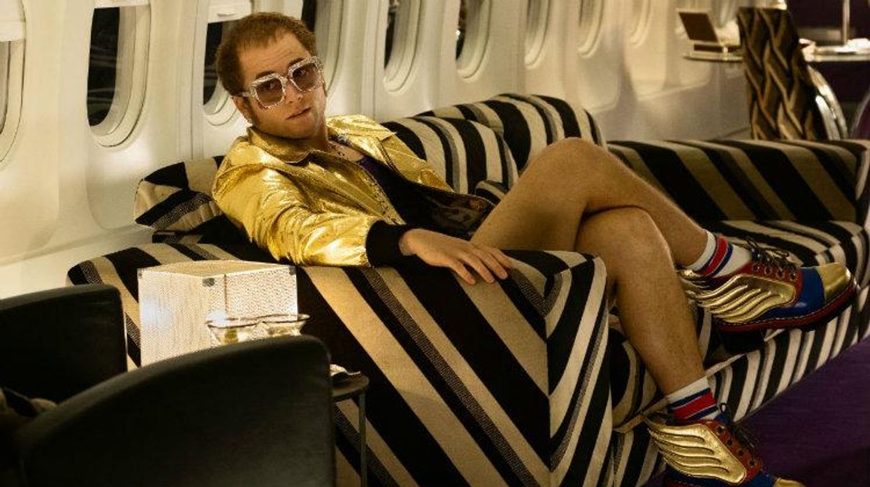 Taron Egerton, Elton John, Rocketman