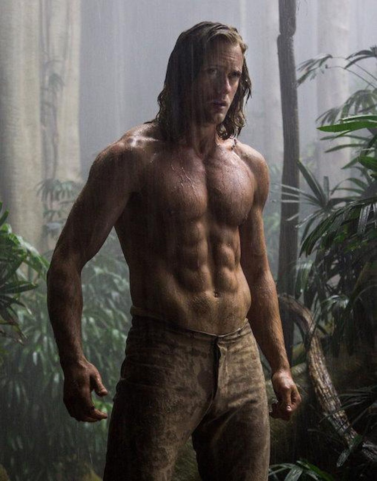 Tarzan Alexander Sarsgard workout