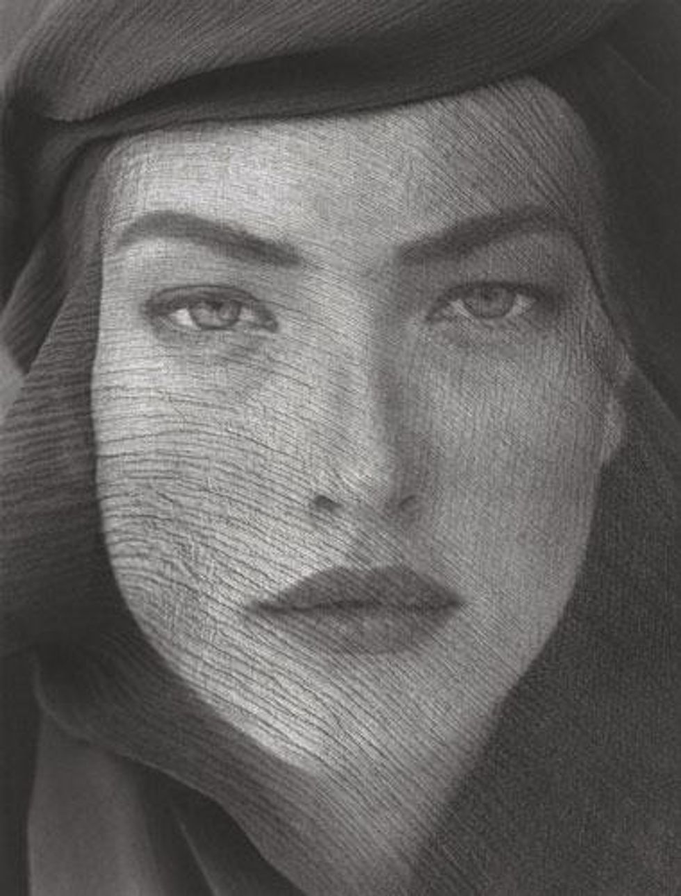 'Tatjana, Veiled Head, Joshua Tree,' 1988