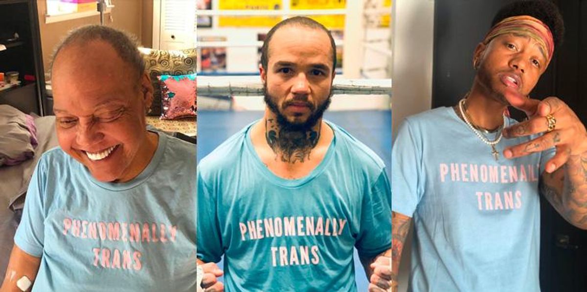 Transy Gift Rapper This ‘Phenomenally Trans’ T-Shirt Supports Trans Justice | Out.com