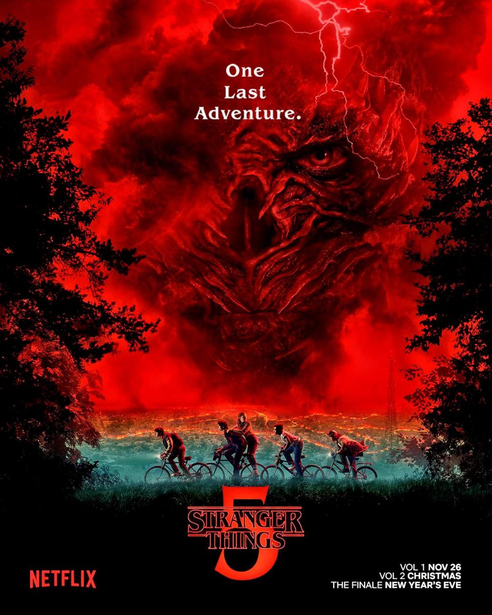 Teaser poster for Stranger Things season 5