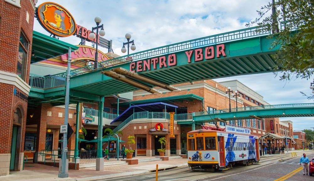 TECO Line Streetcar in Ybor Center