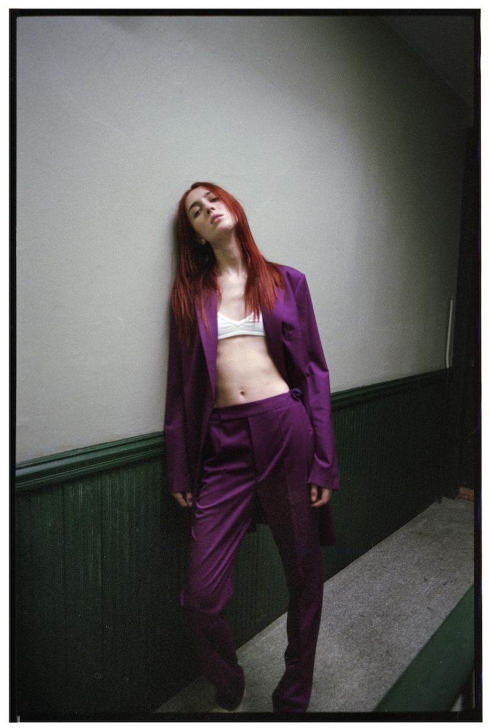 Teddy Quinlivan (Suit: Helmut Lang)