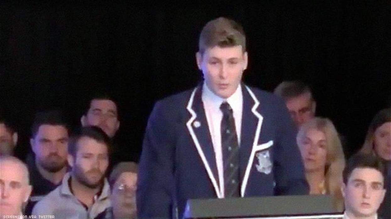 Teen Comes Out During Catholic School Assembly to Standing Ovation