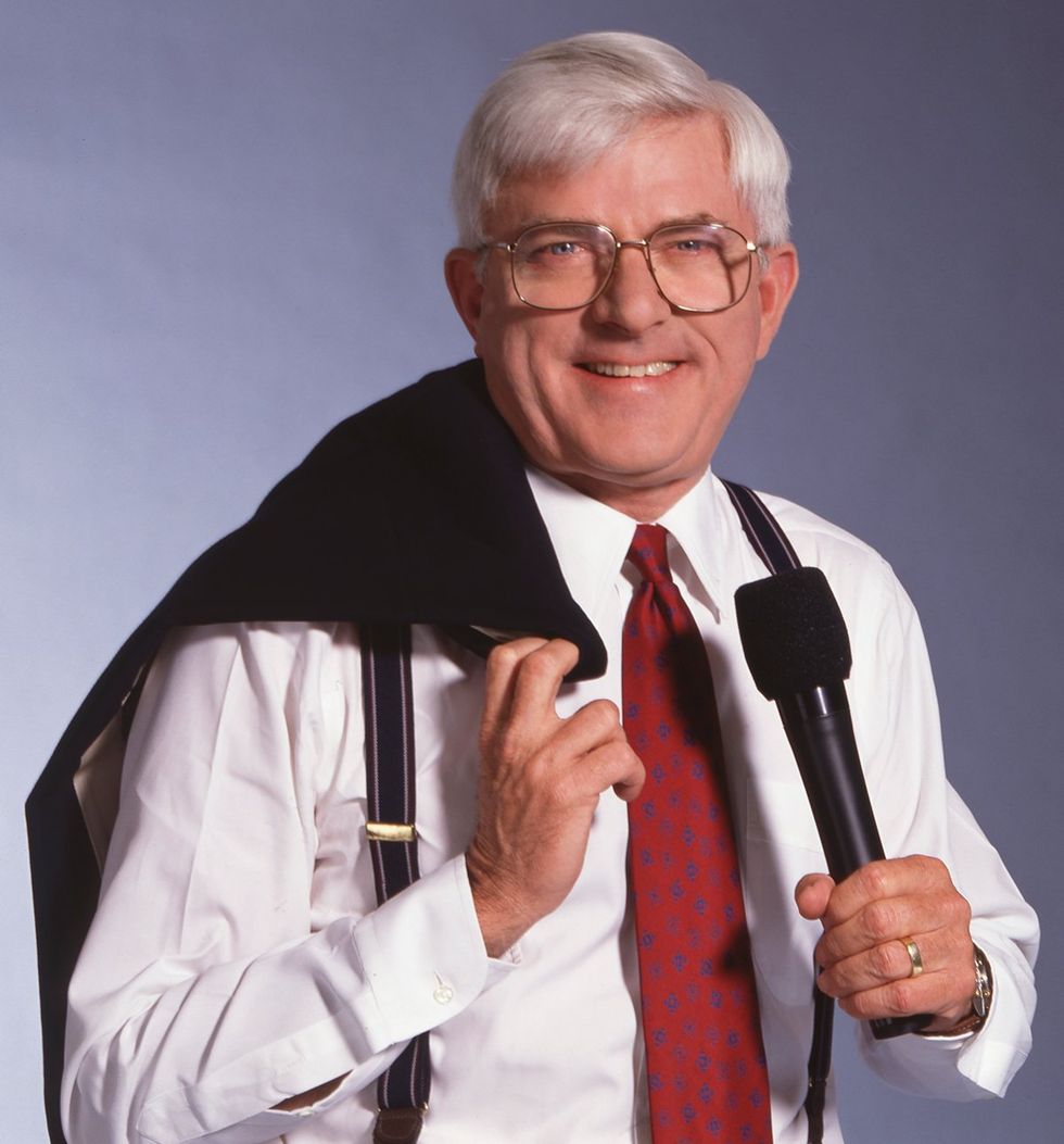 television personality Phil Donahue 1992 TV Guide