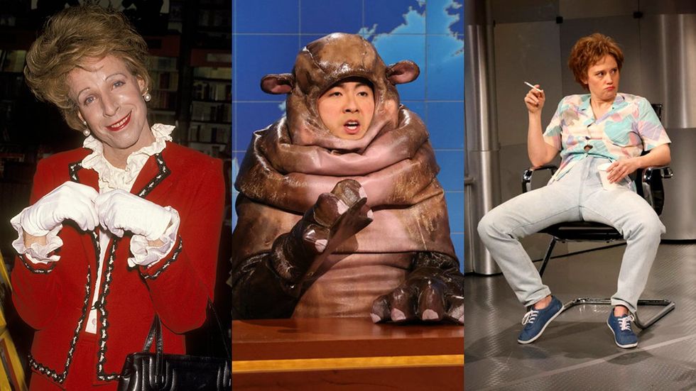 Terry Sweeney; Bowen Yang; Kate McKinnon on Saturday Night Live over the years