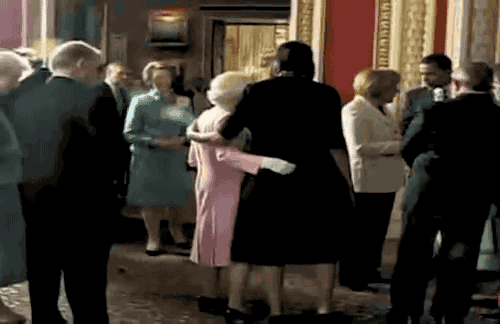 That Time She Broke Protocol and Hugged Queen Elizabeth II
