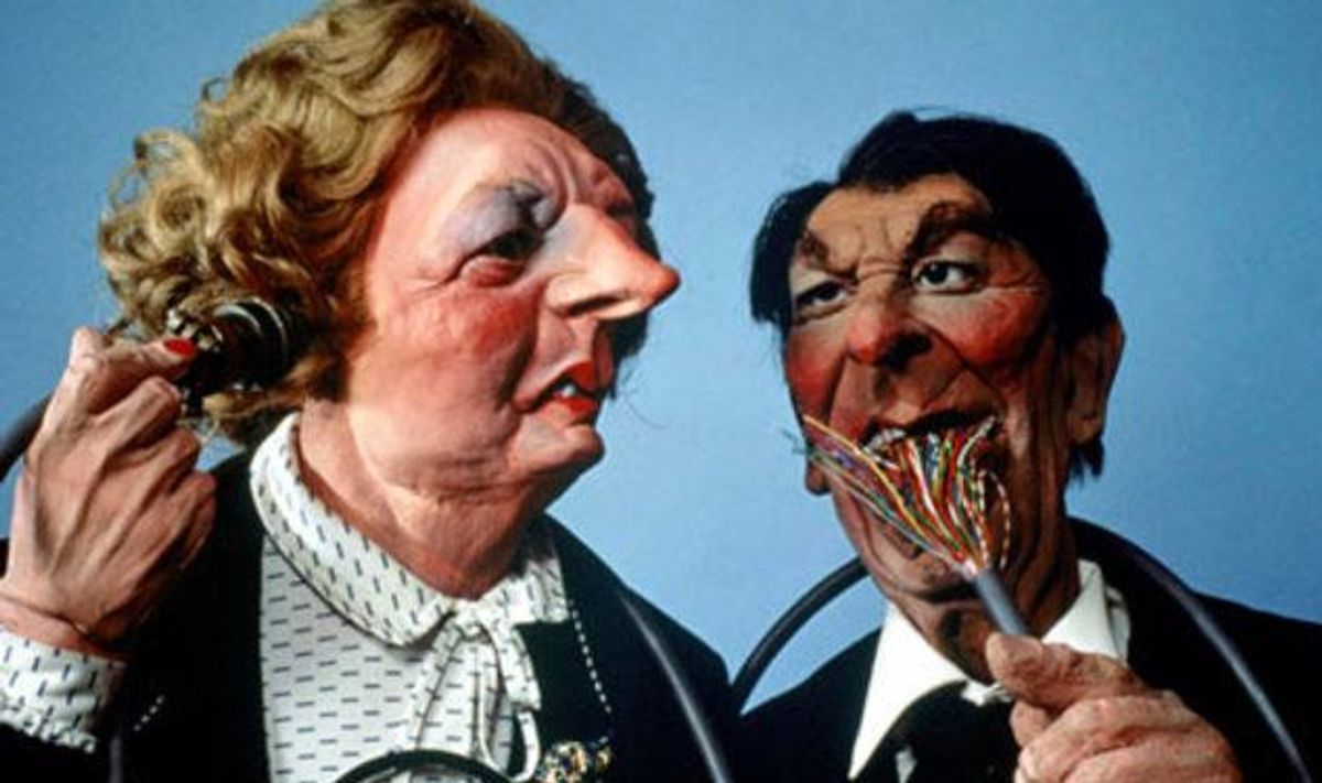 Thatcherspittingimage