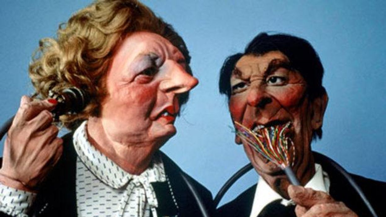 Thatcherspittingimage