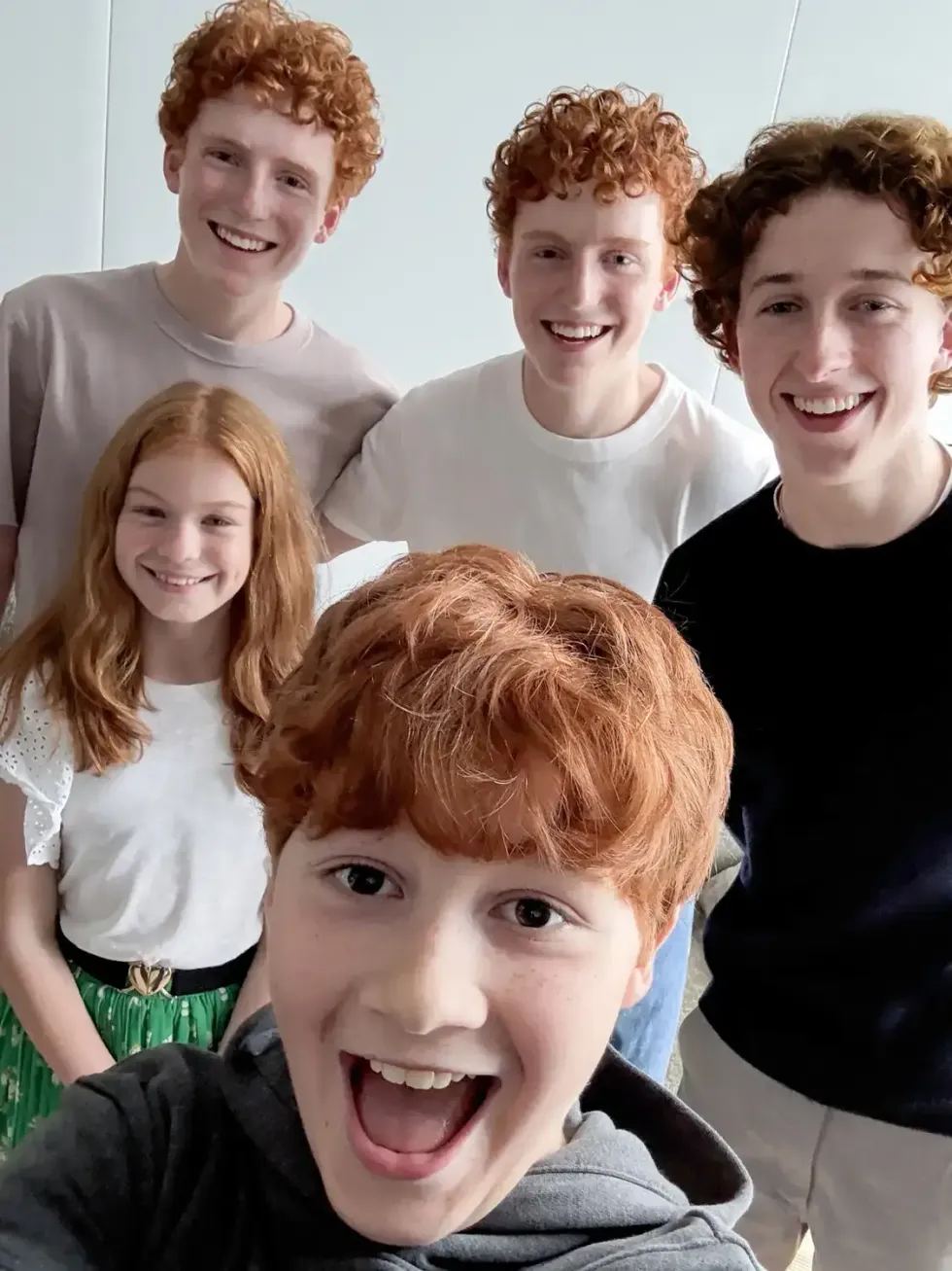 The actors playing the Weasley siblings in the 'Harry Potter' series