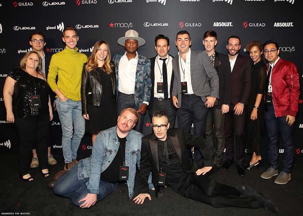 The amazing Out staffers.