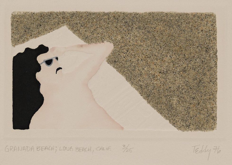 The artwork Granada Beach by Teddy Sandoval