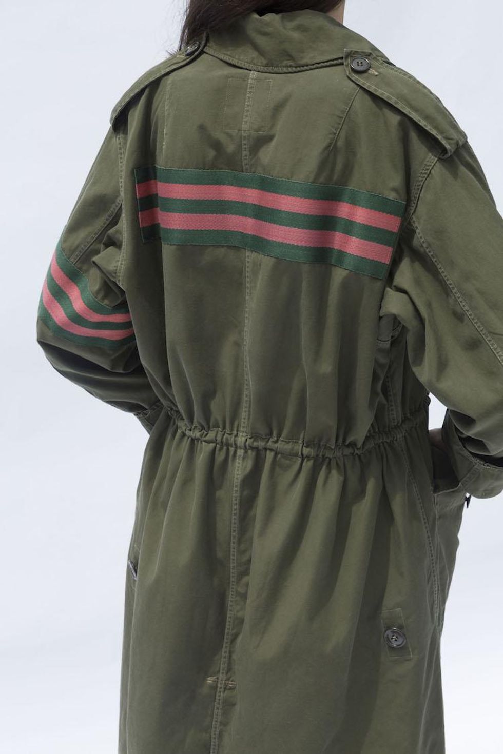 The "Attempting to Find Out if Charlotte's BF is Gay" Look