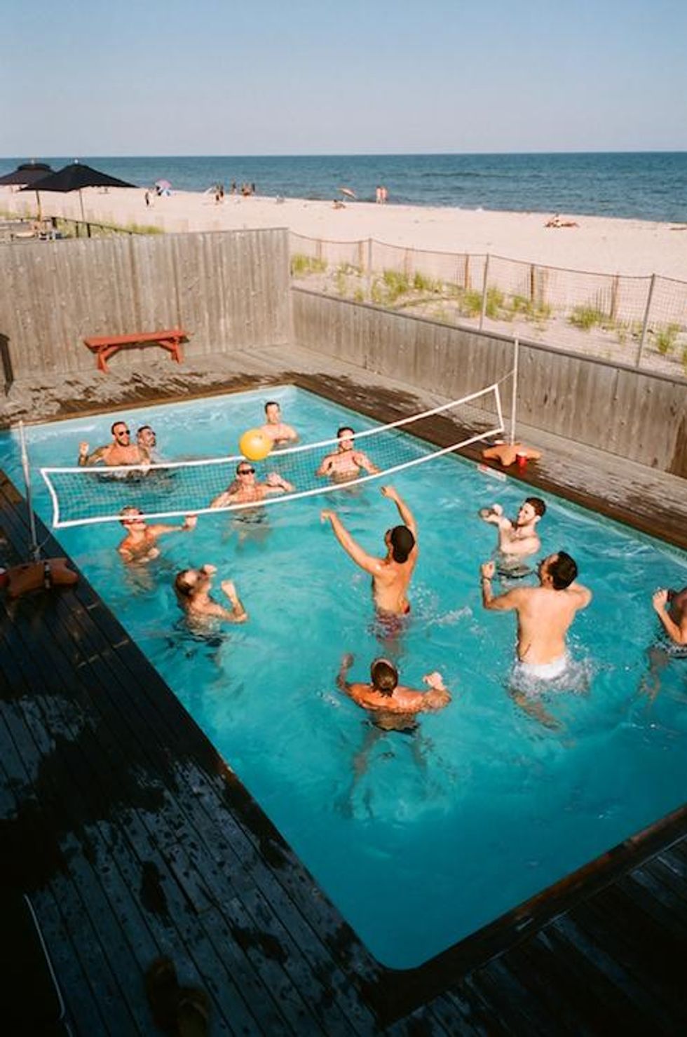 The "Attempting to Find Out if Charlotte's BF is Gay" Look