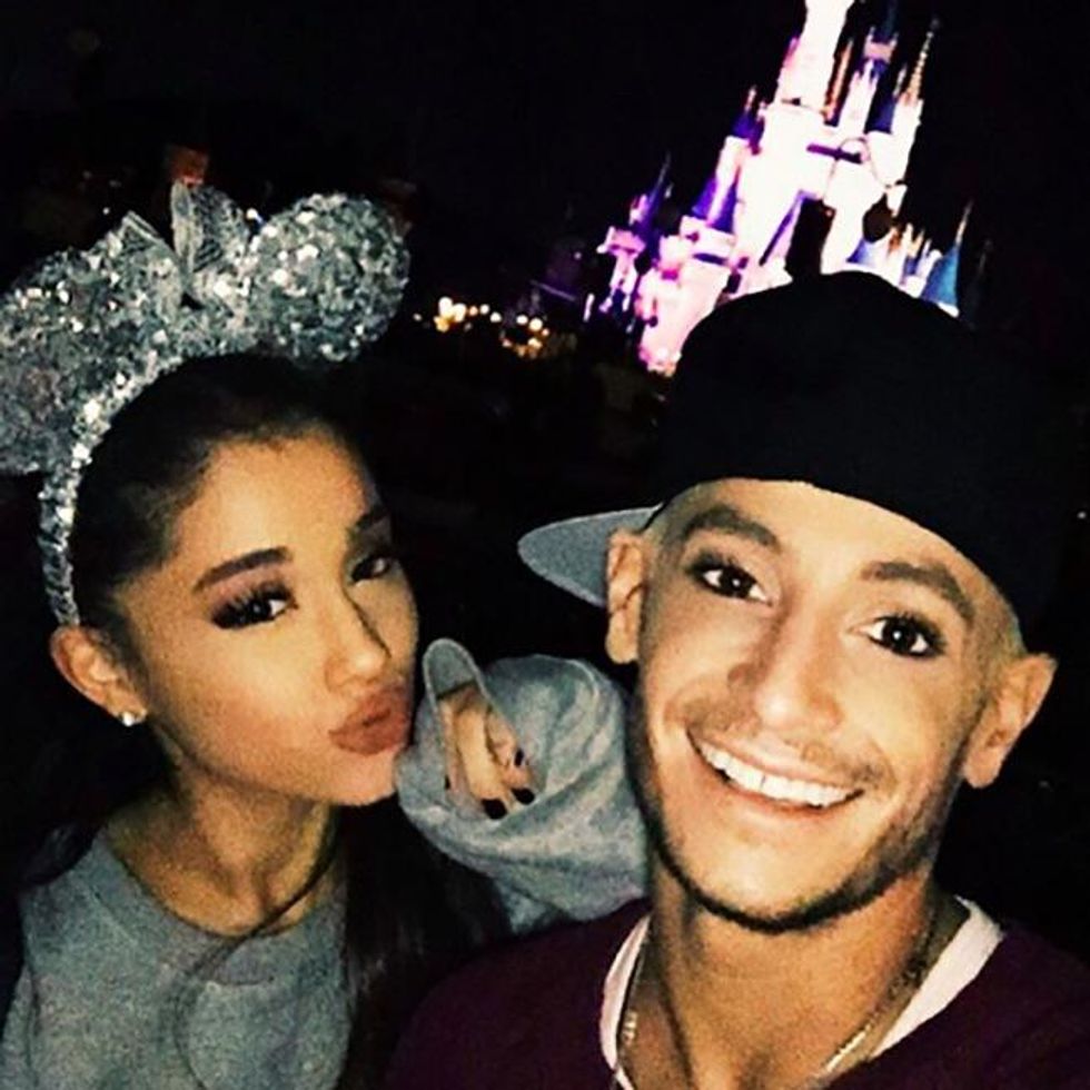 The "Attempting to Find Out if Charlotte's BF is Gay" Look