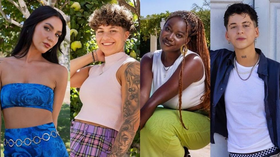 The cast of I Kissed a Girl