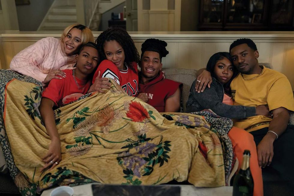 The cast of Netflix series A Different World