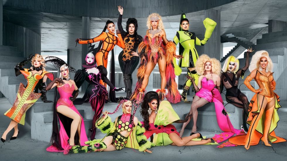 ​The cast of queens competing on ​Drag Race España​ season 5