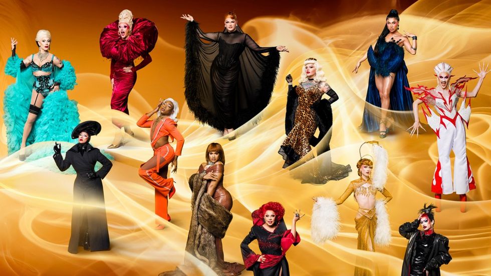 The cast of RuPaul's Drag Race UK season 6