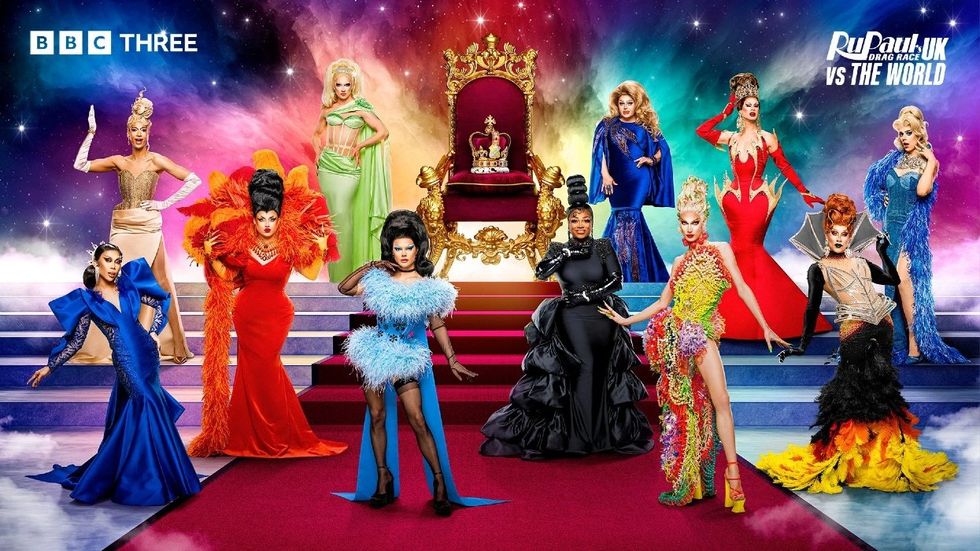 The cast of RuPaul’s Drag Race UK vs the World season 2