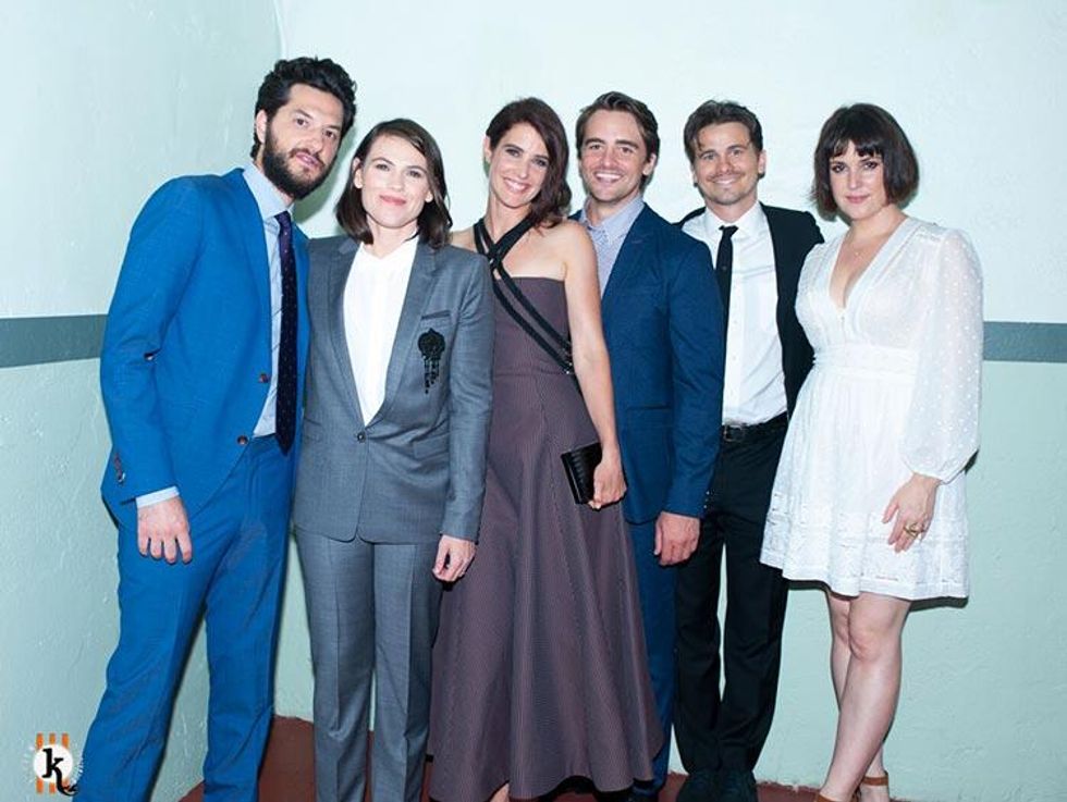 The cast of The Intervention