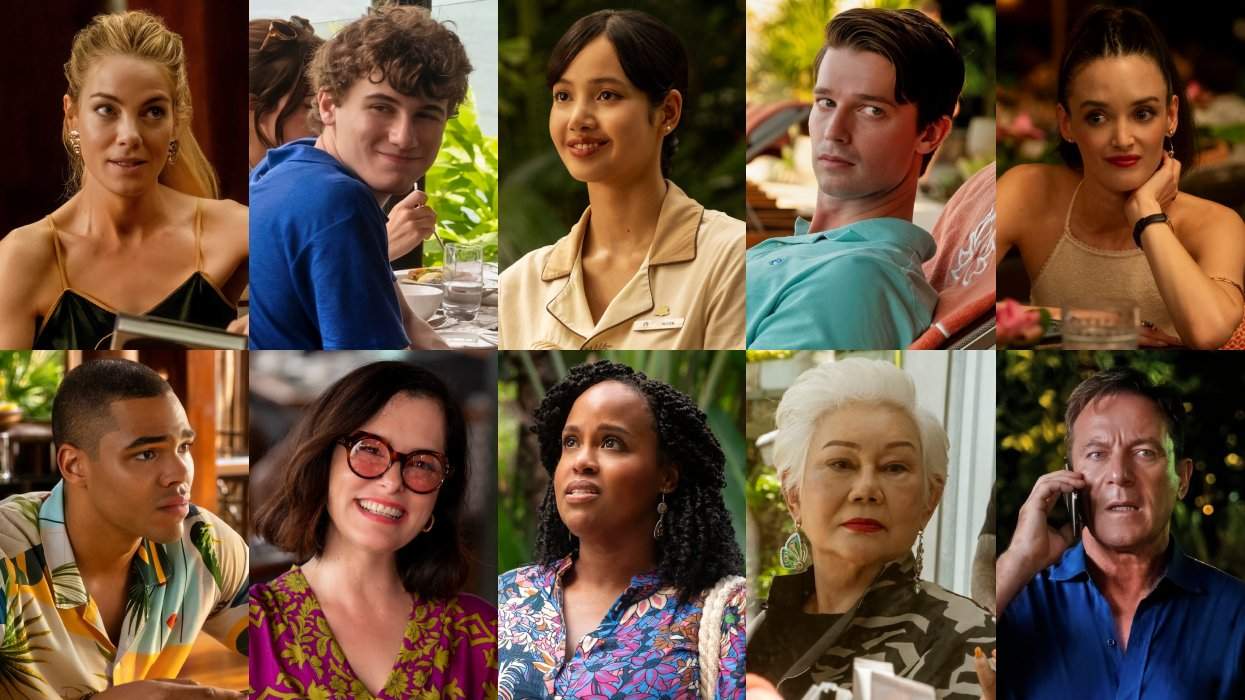 The cast of The White Lotus season 3