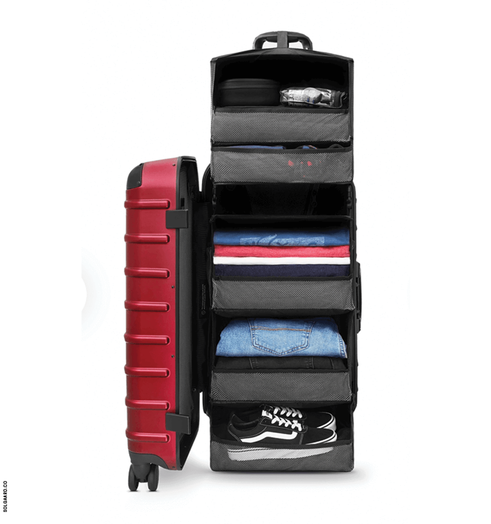 The Check-In Closet Suitcase and Carry-On Closet Suitcase