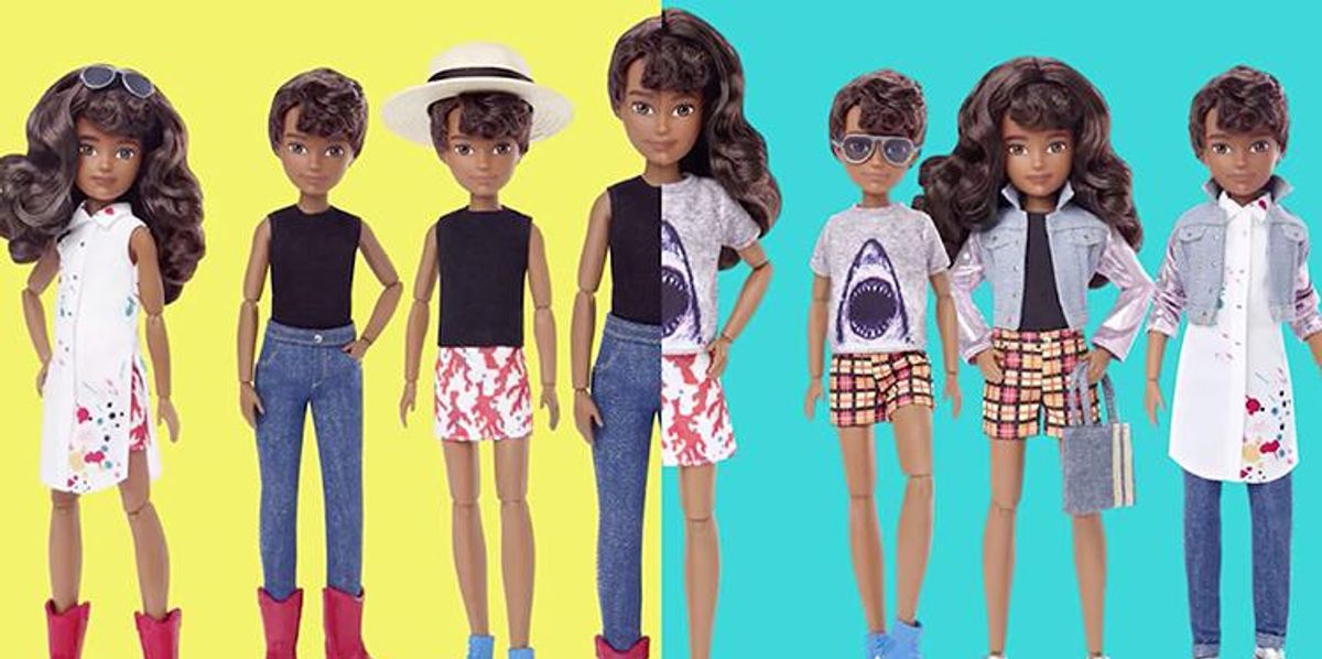 de jouwe vegetarisch spanning The Company Behind Barbie Is Now Selling Gender-Neutral Dolls