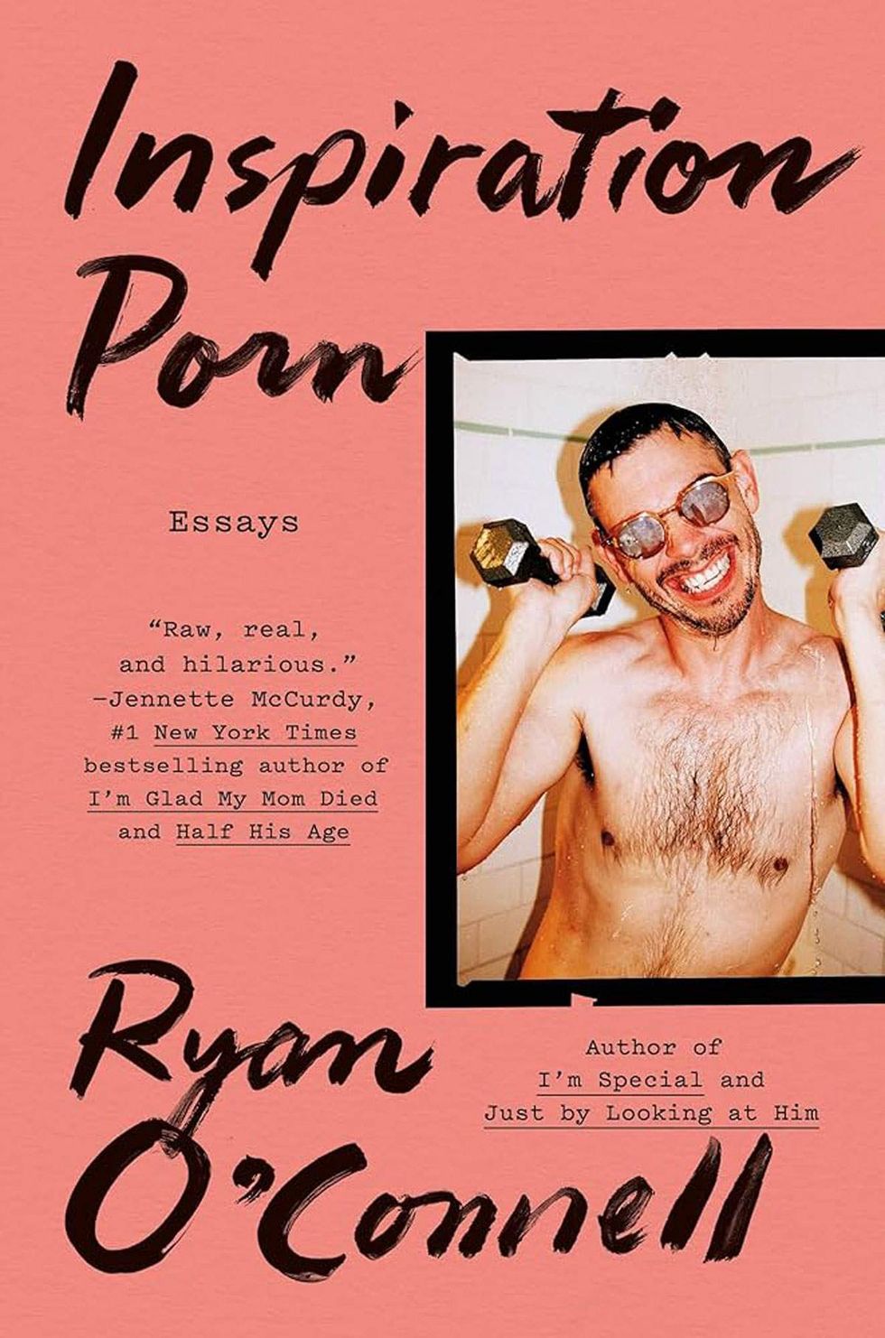 The cover of Ryan O'Connell's new book titled Inspiration Porn