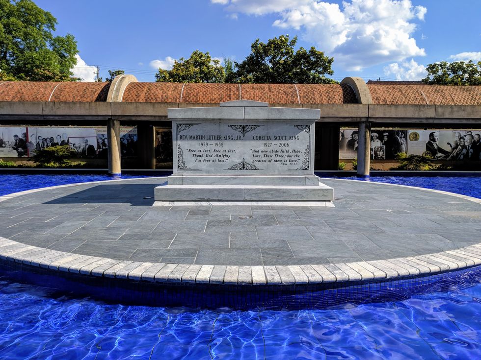 The Final Resting Place of Dr. King and Coretta Scott King