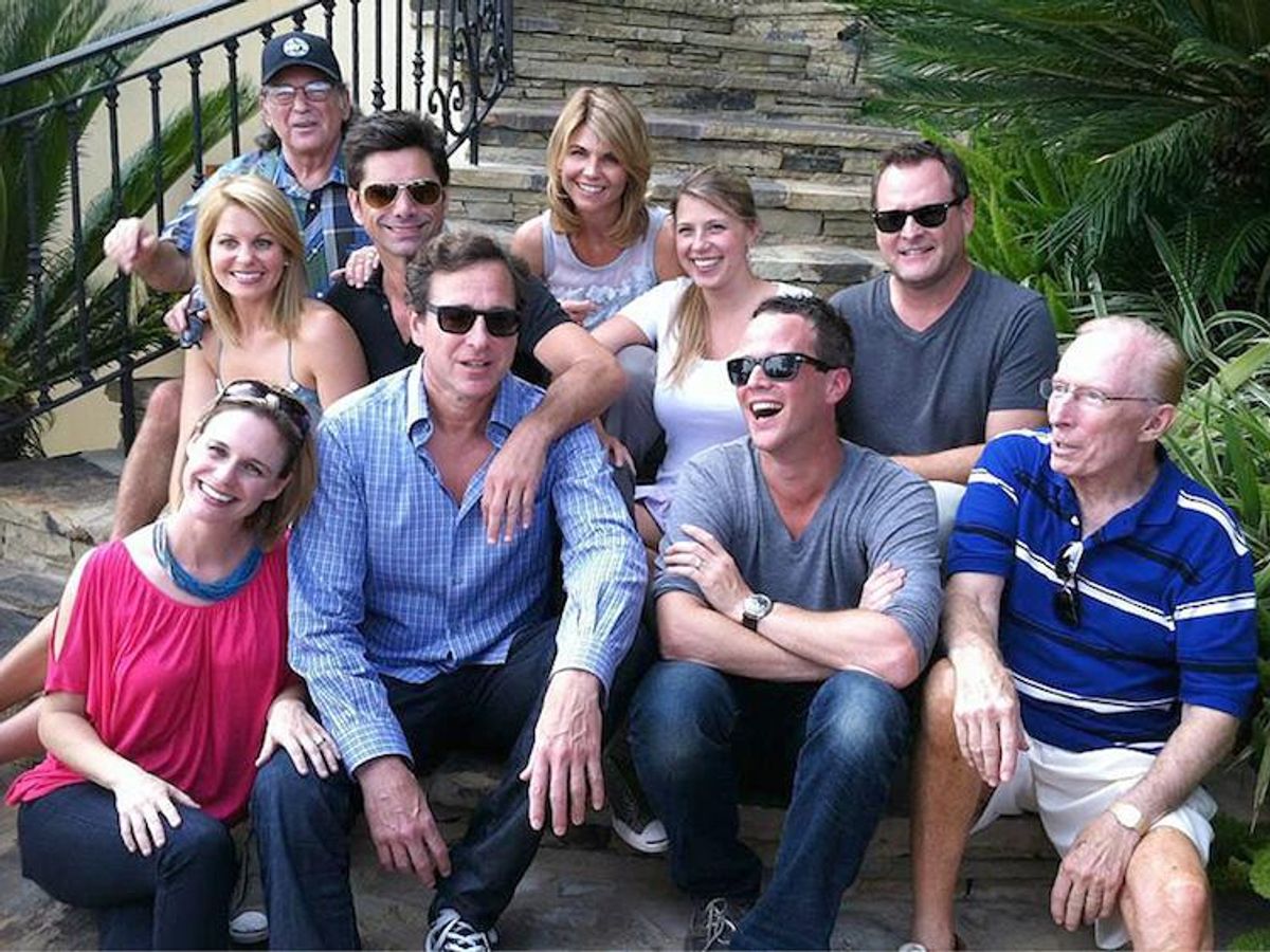 The Full House 25th anniversary reunion in 2012