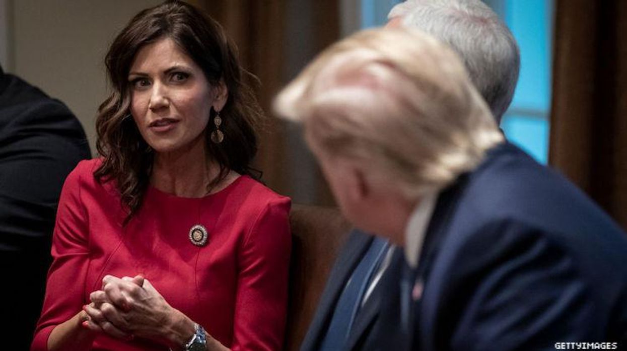 The governor of South Dakota.