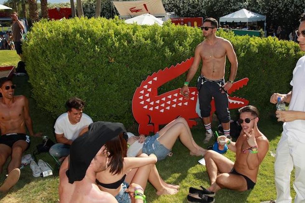 The Guests Get Shirtless