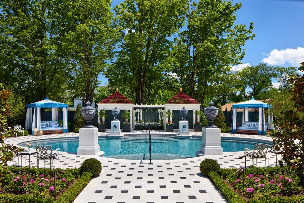 The Inn at Little Washington\u2019s new pool, one of Chef Patrick O\u2019Connell\u2019s latest additions to the property