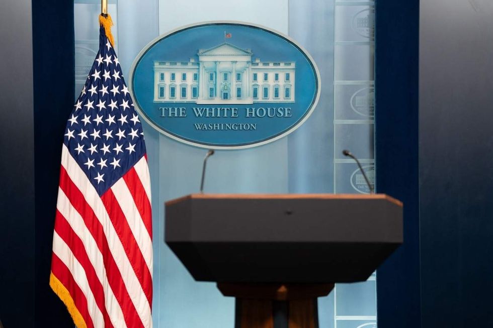 The James S. Brady Press Briefing Room in the White House