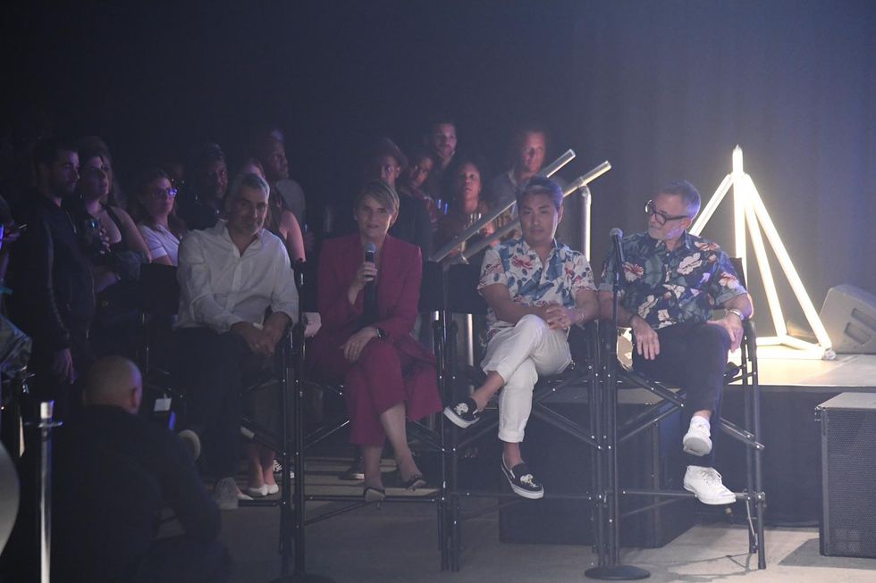 The judges deliberate